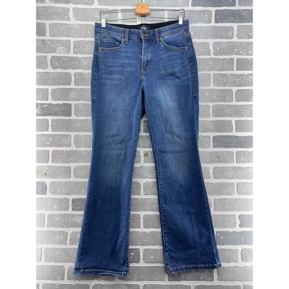 LuLaRoe Denim - LuLaRoe Womens Blue High Rise Flare Jeans Size 30‎ Medium Wash Denim L-161367